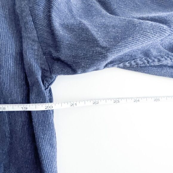 Perry Ellis Portfolio Mens Shirt Button Down Long Sleeve Textured Blue Small - Picture 7 of 7